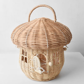 Cottagecore Mushroom Basket